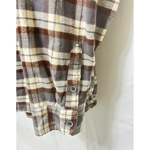 Jachs Mens XL Checkered Long Sleeve Button Down Shacket‎ Shirt - Picture 10 of 12